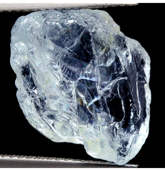 12.10Ct НАТУРАЛЬНЫЙ ГОЛУБОЙ АКВАМАРИН (15*14мм необработанный)