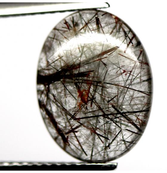 3.88Ct НАТУРАЛЬНЫЙ РУТИЛОВЫЙ КВАРЦ (13*10мм кабошон)