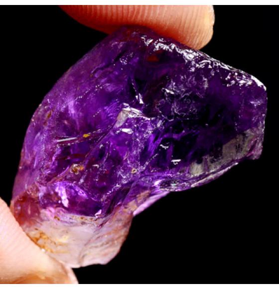 44.95Ct НАТУРАЛЬНЫЙ АМЕТИСТ (28*16мм необработанный)