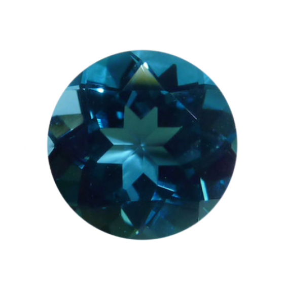 2.37Ct НАТУРАЛЬНЫЙ LONDON ТОПАЗ 8мм - Высокое качество. Доставка по Украине.