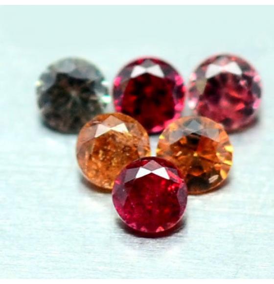 0.04Ct Натуральный Сонгеа сапфир 2.0мм (цена за 1шт)