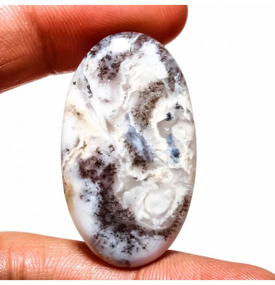 53.00Ct Натуральный дендритовый опал 43*25мм