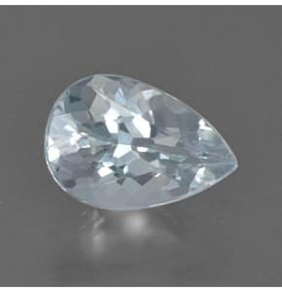 0.9Ct Драгоценный камень аквамарин 9*6.3мм груша