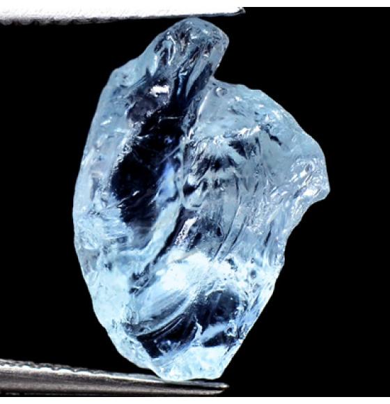 6.15Ct Натуральный аквамарин без огранки 15*10мм