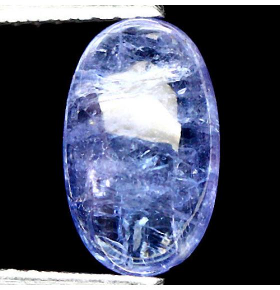 2.24Ct Натуральный танзанит кабошон 6.5*10.3мм