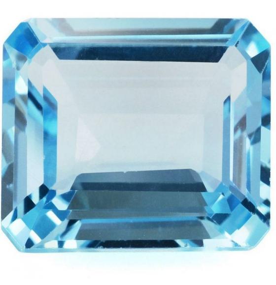 8.07Ct Крупный Натуральный топаз октагон 12*10мм