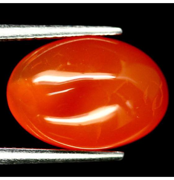 5.93Ct Натуральный сердолик 14*10мм кабошон