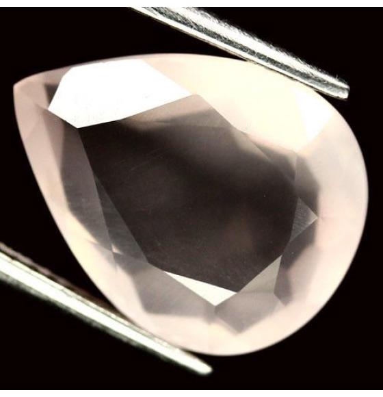 7.12Ct Натуральный розовый кварц 15*11.5мм груша