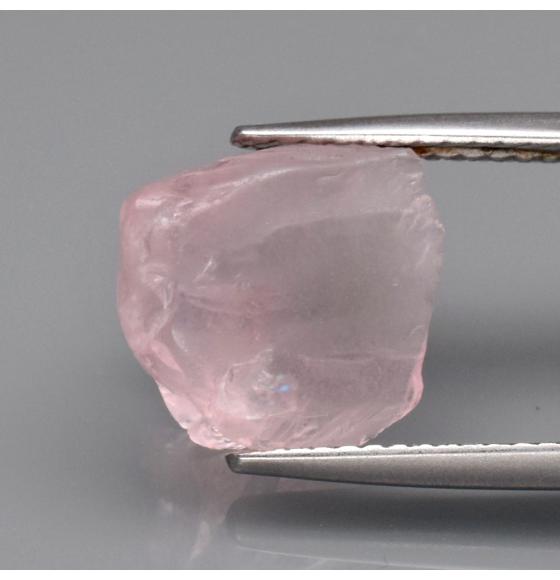 3.84Ct НАТУРАЛЬНЫЙ МОРГАНИТ 12*10.7мм (необработанный) Видео