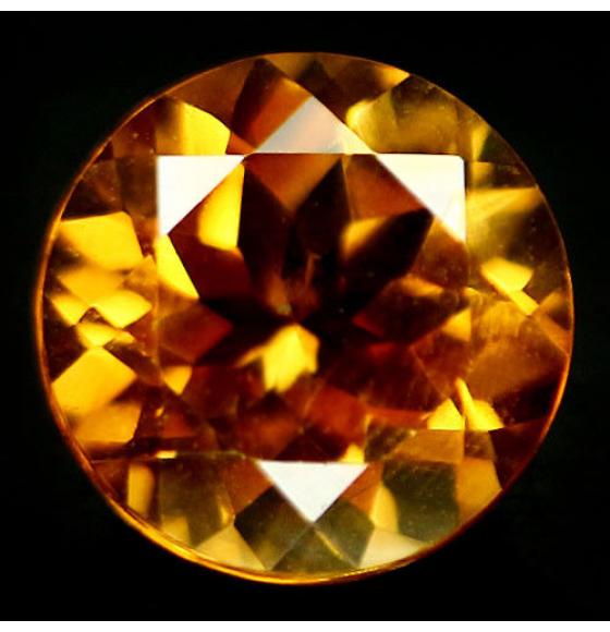 2.43Ct НАТУРАЛЬНЫЙ ЦИТРИН 9.2мм (круг)