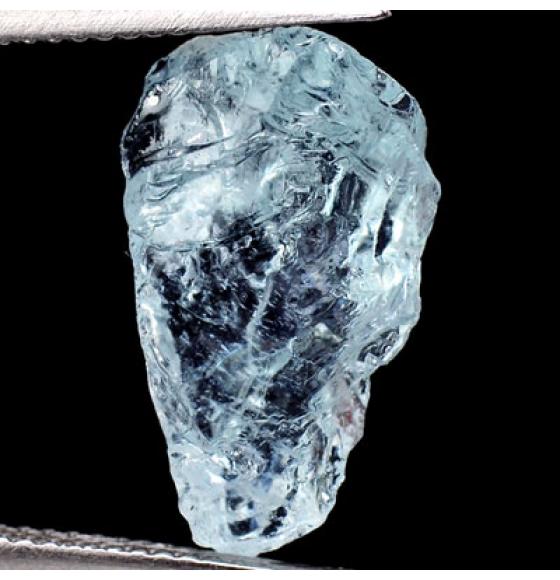 7.75Ct Натуральный аквамарин без огранки 17*11мм
