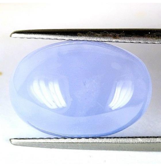 8.2Ct Натуральный Мадагаскарский Халцедон 16*12мм кабошон (Сертификат)