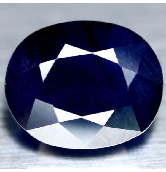 11.85Ct Крупный Натуральный сапфир 11.5*14мм класса А+++ (овальная огранка) 