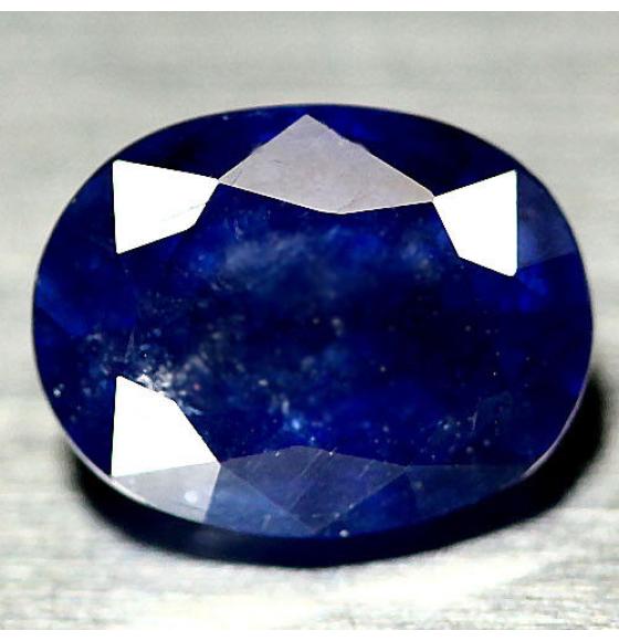 4.1Ct Крупный Натуральный сапфир 11.5*9мм класса А++ (овальная огранка)