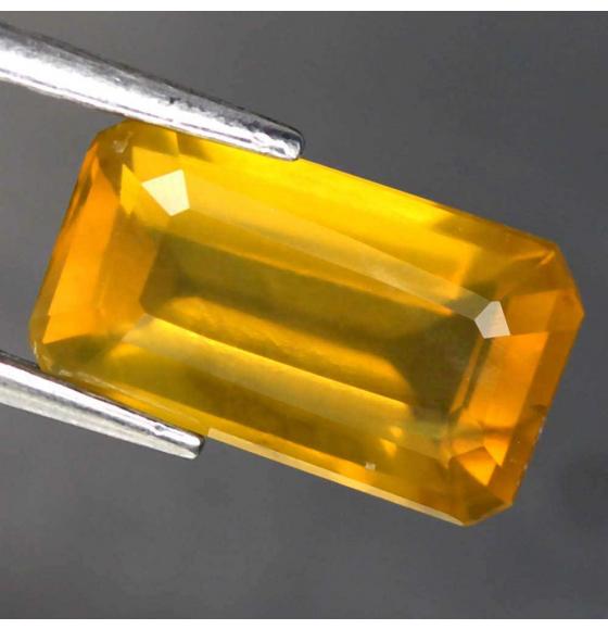 1.96Ct Натуральний жовтий Мексиканський опал 11.2 * 6.3мм (Октагон)