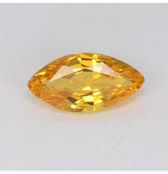 0,3CT ПРИРОДНЫЙ ЖЕЛТЫЙ САПФИР 6*3мм (маркиз)