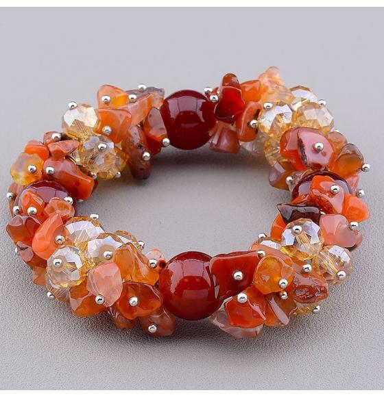 сердоліковий браслет