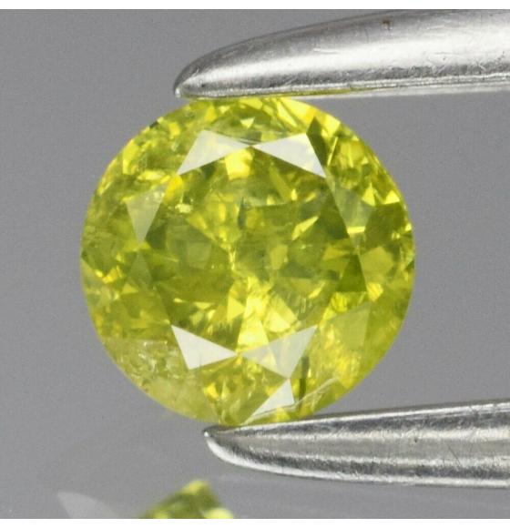 желтый бриллиант 3.3мм круг купить в Украине