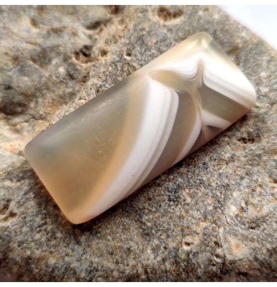 37Ct Натуральний агат 35 * 17.5мм