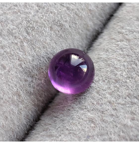 Buy 0.64Ct Натуральний аметист 5мм Кабошон 0.64Ct Натуральний аметист 5мм Кабошон