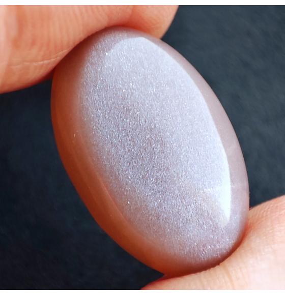 19Ct Редкий Индийский Оранжевый лунный камень (Адуляр) - 25*15.5мм кабошон - Высокое качество. Доставка по Украине.