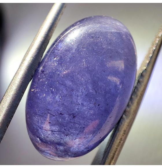 13.65Ct Огромный натуральный танзанит 11*17.5мм кабошон