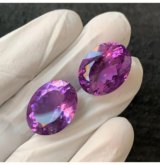 Натуральні Аметисти пара