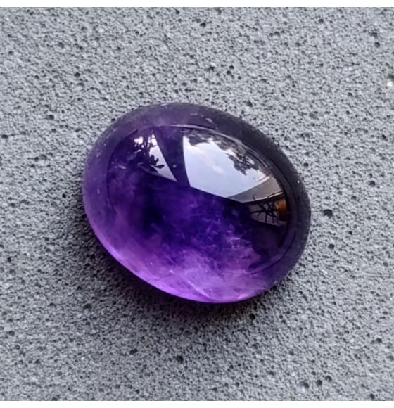 Аметист 11*9мм кабошон