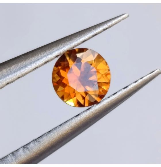 купить натуральный золотисто-желтый сапфир жёлтый сапфир 4мм