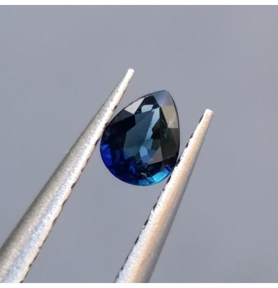 синий сапфир груша