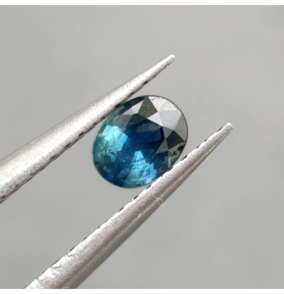 Натуральный синий сапфир овал 5*4мм