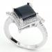 серебряное кольцо с сапфиром цена фото