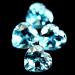 0.75Ct Натуральный топаз сердце 5.5мм