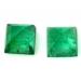 натуральные изумруды (пара): цена, купить в Украине пара квадратных изумрудов цена, фото, купить