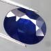 синий сапфир овал крупного размера