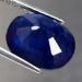 синий сапфир овал крупного размера