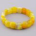 браслет из желтого агата браслет желтый агат