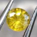 желтый сапфир 6мм с сертификатом