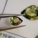 0.68Ct Не гретый полихромный сапфир 6*4.8мм груша (Сертификат) - Высокое качество. Доставка по Украине.