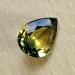 0.68Ct Не гретый полихромный сапфир 6*4.8мм груша (Сертификат) - Высокое качество. Доставка по Украине.