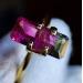 1.52Ct Двухцветный Арбузный Турмалин 9.2*5мм октагон (Сертификат, Видео) - Высокое качество. Доставка по Украине.