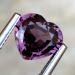 купити шпінель фіолетового кольору серце натуральна фіолетова шпінель серце