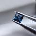0.24Ct Натуральний синій сапфір квадрат 3.3мм