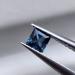 0.24Ct Натуральний синій сапфір квадрат 3.3мм