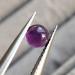 Buy 0.64Ct Натуральний аметист 5мм Кабошон 0.64Ct Натуральний аметист 5мм Кабошон