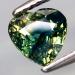 полихромный сапфир сердце