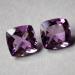 купить аметисты кушон пара аметистов 10мм квадрат