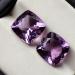 пара аметистов 10мм квадрат