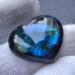 Лабрадорит огранка сердце 