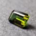 1.18CT Натуральний поліхромний зелений турмалін 7.5*5мм (октагон) Відео